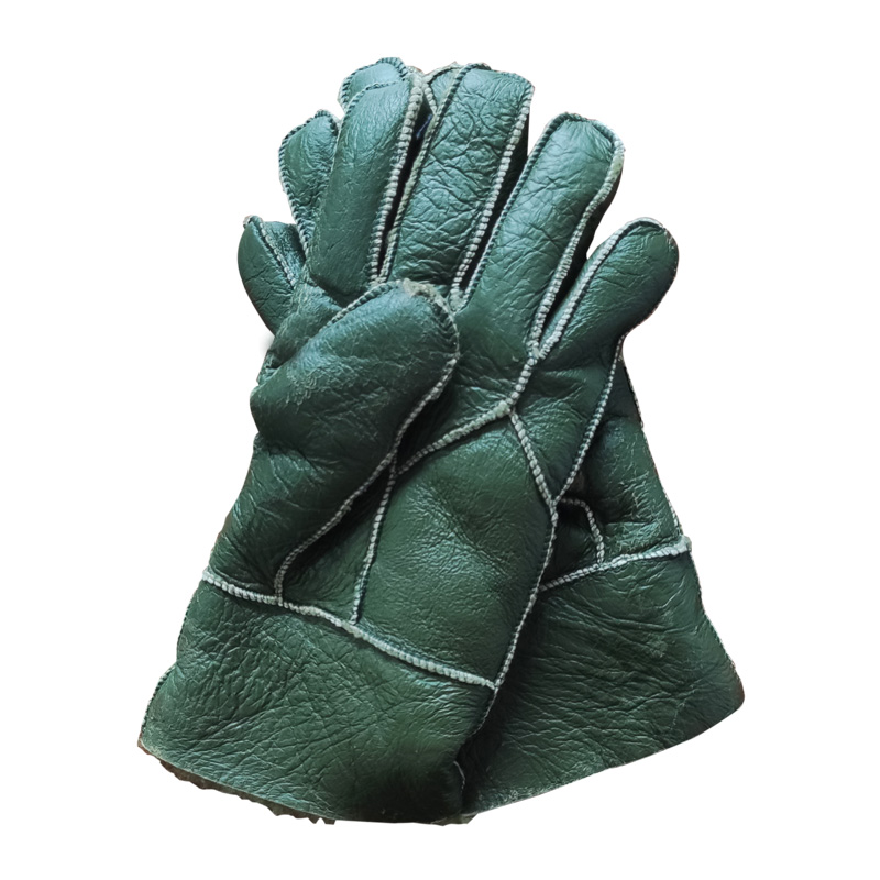 铂识 皮毛一体防寒手套 均码 双高清大图