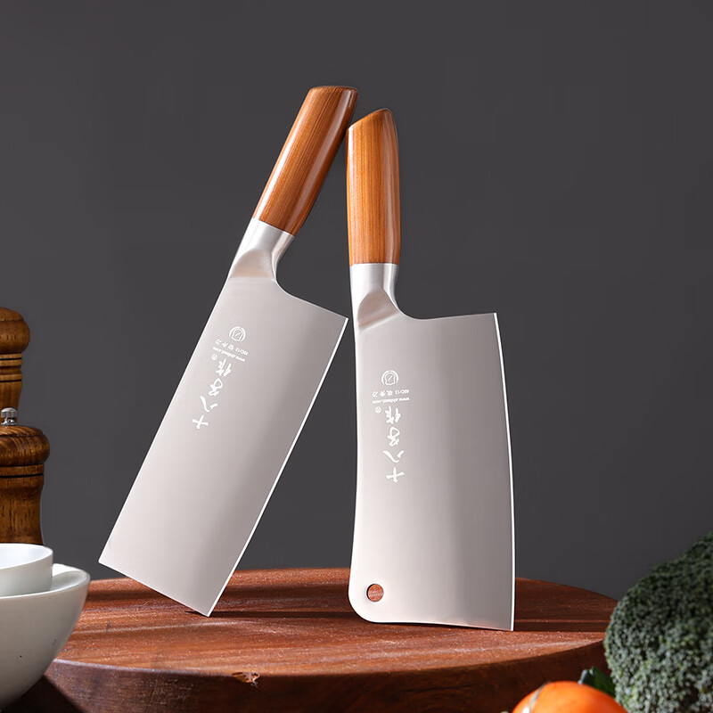 十八子作刀具套装 家用刀具组合菜刀 旋宇两件套刀SL2241-A/B .