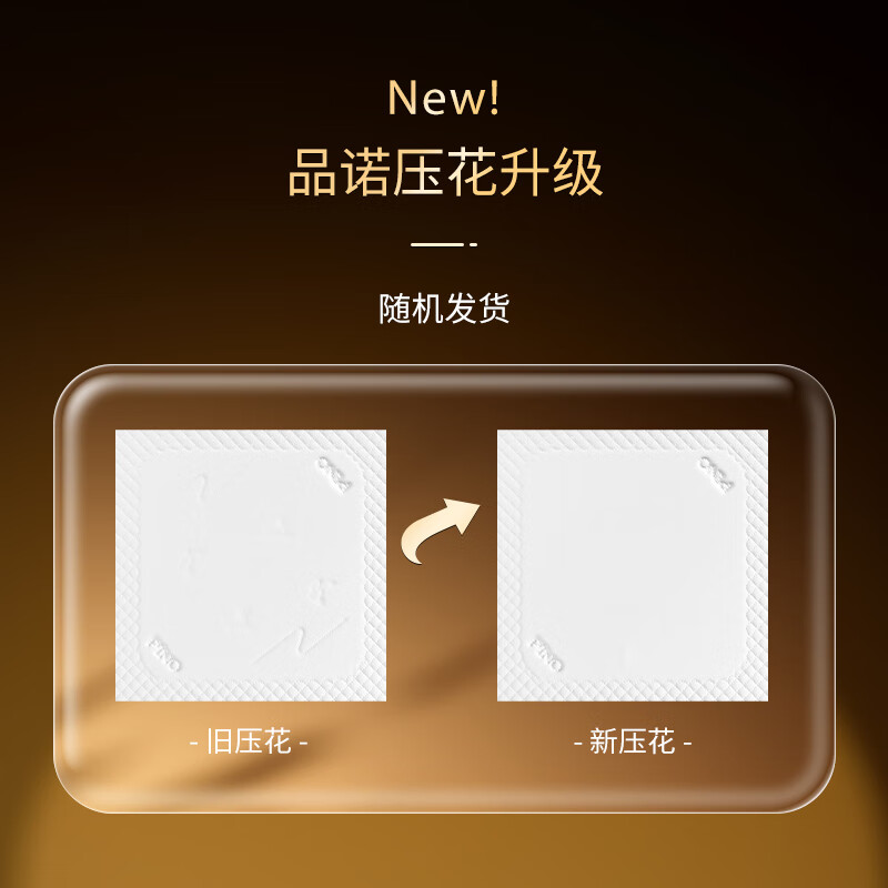 心相印 手帕纸 品诺 4层8片*72包 加厚 便携纸巾 黑色密码香(整箱销售)高清大图