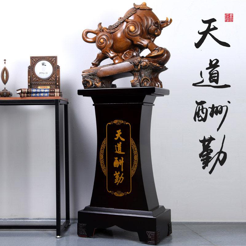 美帮汇天道酬勤牛摆件公司办公室乔迁开业送礼酒店大堂落地摆件运势如虹高清大图