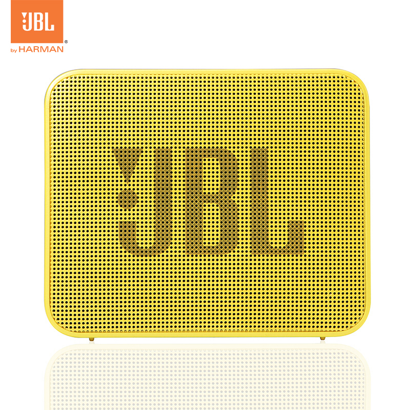 JBL GO2 音乐金砖二代 蓝牙音箱 低音炮 户外便携音响 迷你小音箱 可免提通话 柠檬黄