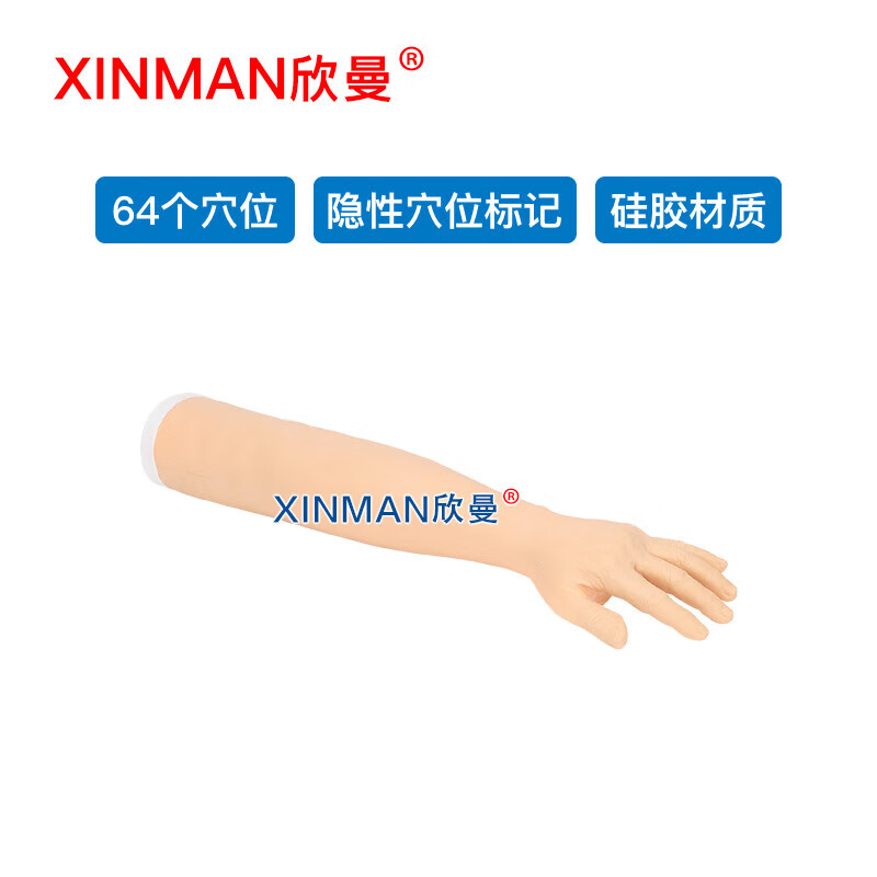 欣曼科教 针灸手臂训练模型 针灸针刺训练手臂模型XM-ZC03高清大图