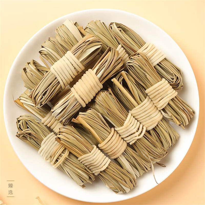 灯芯草100克手选灯心草球新货灯芯花自然晾晒龙须草赤须心可搭海底椰高清大图