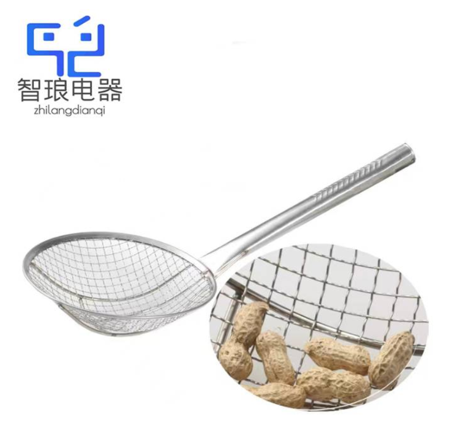 万允 加粗网不锈钢笊篱漏勺 28cm/个高清大图
