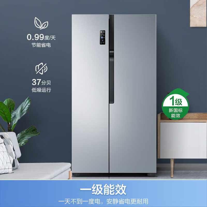 容声(Ronshen) 646升 对开门冰箱 双开门 一级能效 变频风冷无霜智能 国补BCD-646WD11HPA