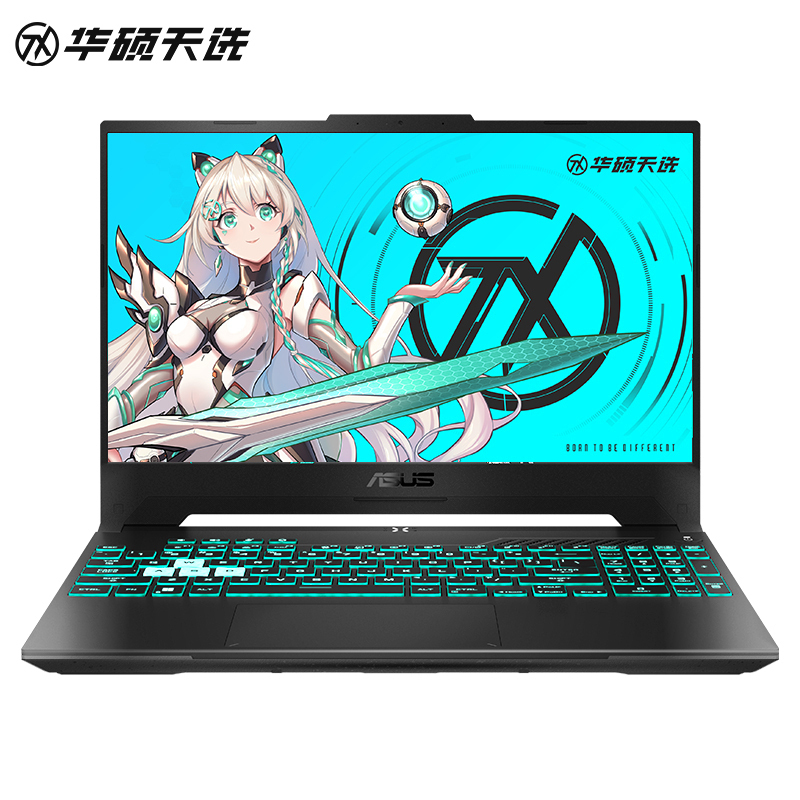 华硕天选3 锐龙版15.6英寸游戏本笔记本电脑 定制(R7-6800H 32G 1TB RTX3050Ti 144Hz 100%高色域)青