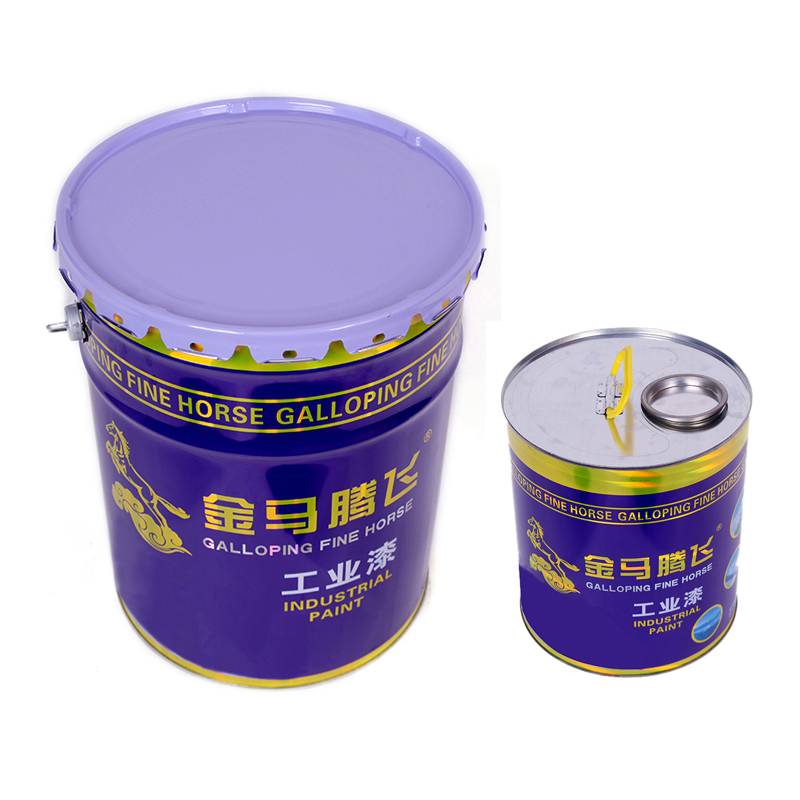 金马腾飞 无溶剂环氧自流平面漆 25kg/组 中黄色 组高清大图