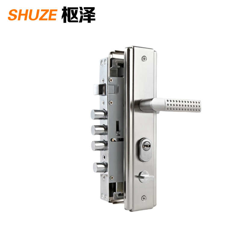 枢泽 防盗门锁 通用型 套高清大图