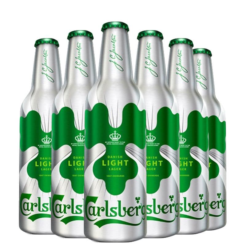 嘉士伯啤酒Carlsberg特醇嘉士伯小麦精酿啤酒355ml*6瓶铝瓶新品装图片