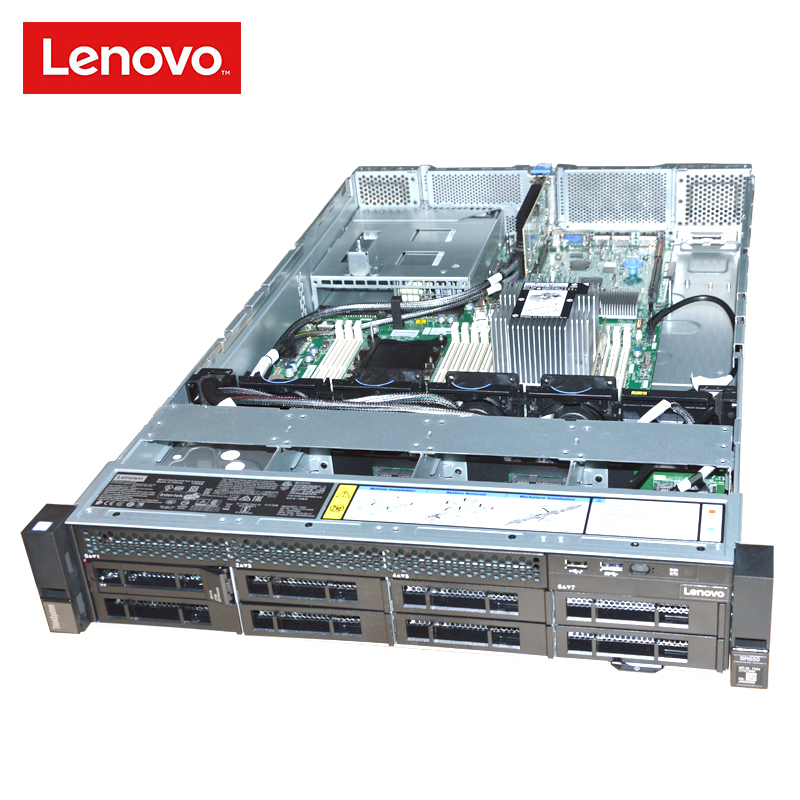 联想(Lenovo)SR588 2U机架服务器 至强铜牌3204 32G内存 2*2TB企业级 550W
