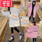 可莉允女童棉服冬装加厚2022新款洋气棉袄中大童冬款儿童羽绒中长款棉衣