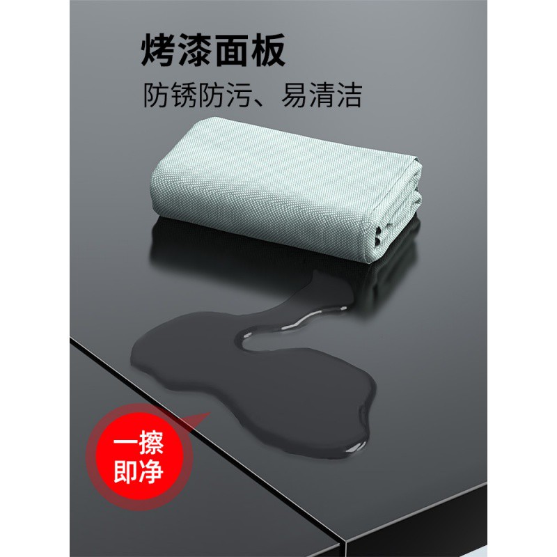 可伸缩厨房置物架微波炉架子烤箱收纳家用双层台面桌面电饭锅橱柜收纳层架 三维工匠高清大图