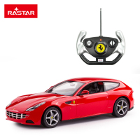 星辉(Rastar)1:14法拉利FF遥控车 儿童仿真动态玩具车赛车47400红色