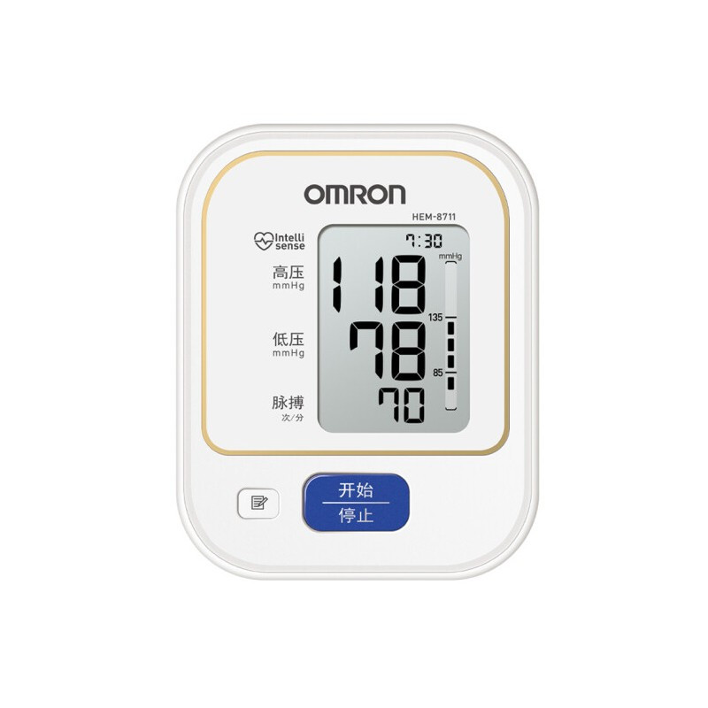 欧姆龙/OMRON 血压计 HEM-8711 电子血压计 上臂式 充电