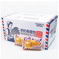 诺贝达 羊奶卷面包整箱4斤
