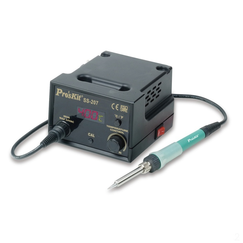 宝工 Pro’sKit SS-207H 防静电数位控温焊台 AC220V 60W(包装数量 1台)