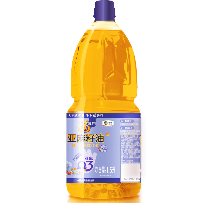 福临门营养家亚麻籽油5L