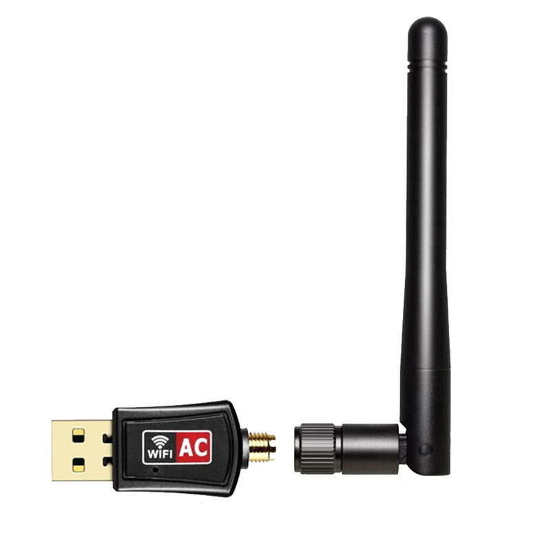 szllwl600mb双频无线USB网卡2.4G/5GUSB2.0win&mac台式机笔记本wifi接收器免驱无线网卡