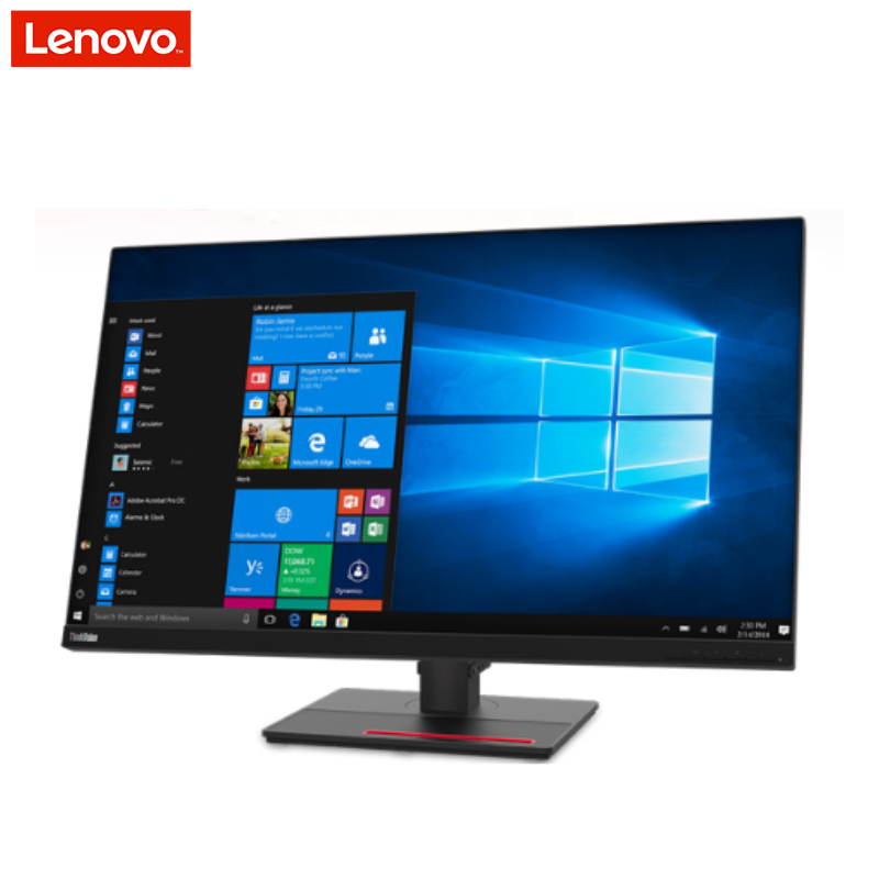 联想(ThinkVision)T32p-20 31.5英寸液晶显示器(3840 x 2160 低蓝光 HDMI DP)