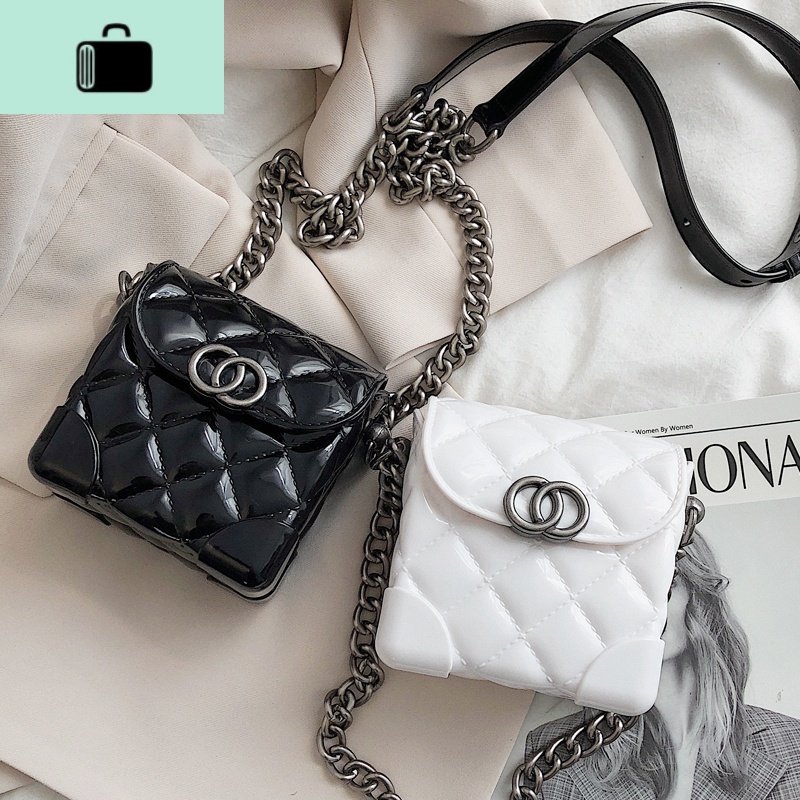 迷你小包包2020新款果冻包潮韩版ins时尚百搭少女链条斜挎零钱包NEW LAKE高清大图