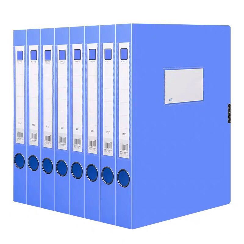 加厚折叠档案盒文件盒资料册收纳盒a4档案盒文件夹资料盒办公用品