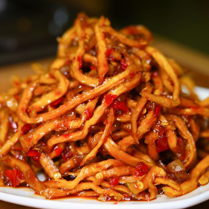【广西横县特产】网红香辣木瓜丝250g酱菜木瓜丁下饭菜咸菜