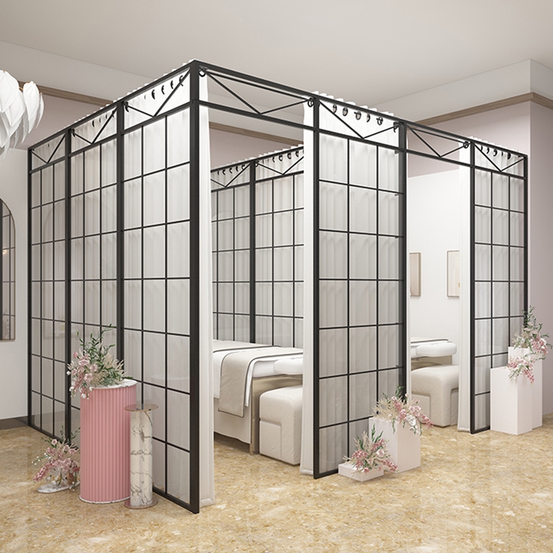 定制房间隔断板墙自己安装家用美容院简易分隔遮挡板假墙出租房