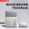 Thinkpad联想ThinkBook 笔记本电脑大容量多功能简约时尚耐用电脑包鼠标套装双肩包[TB580-B]双肩包