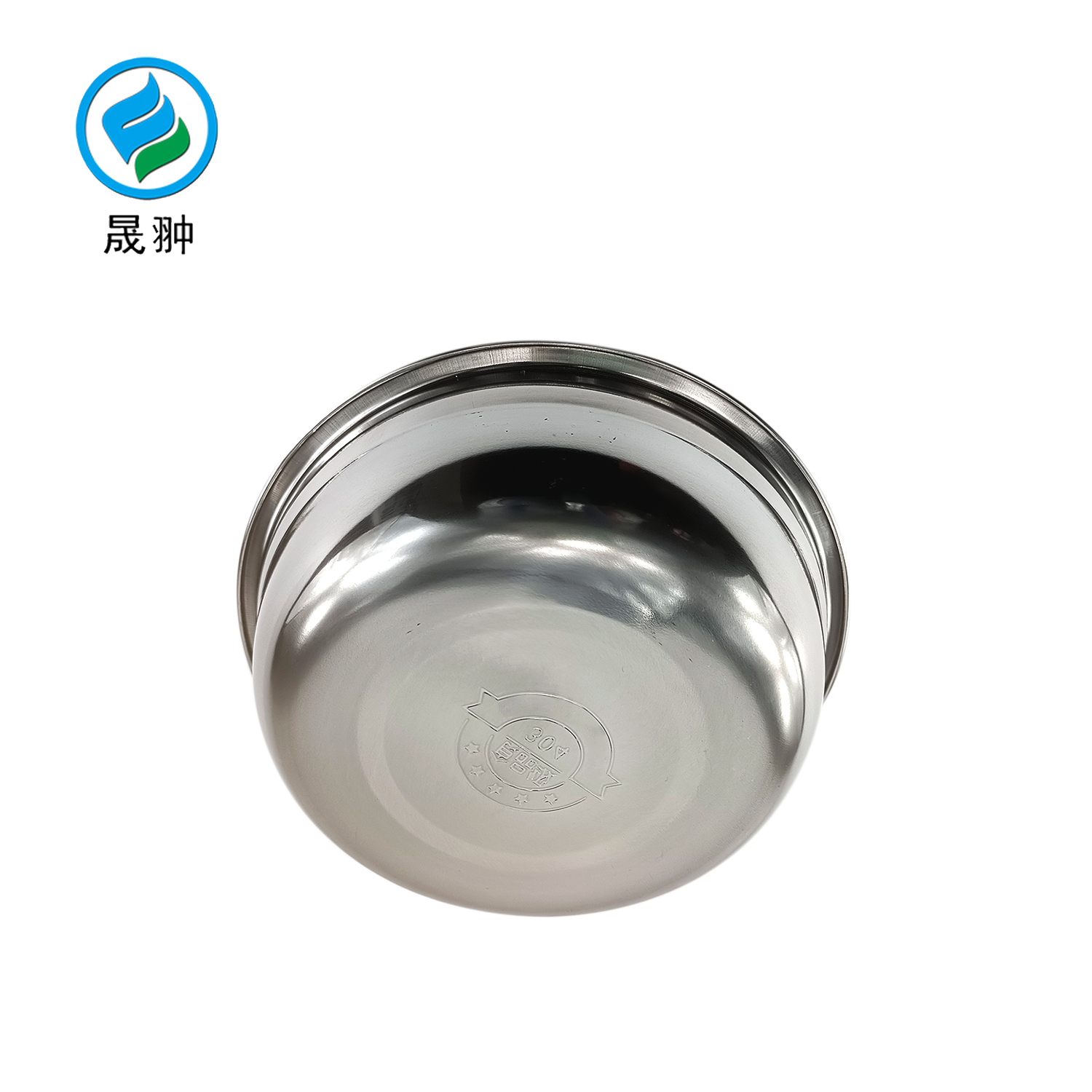 晟翀 304不锈钢盆 加厚22cm 个高清大图