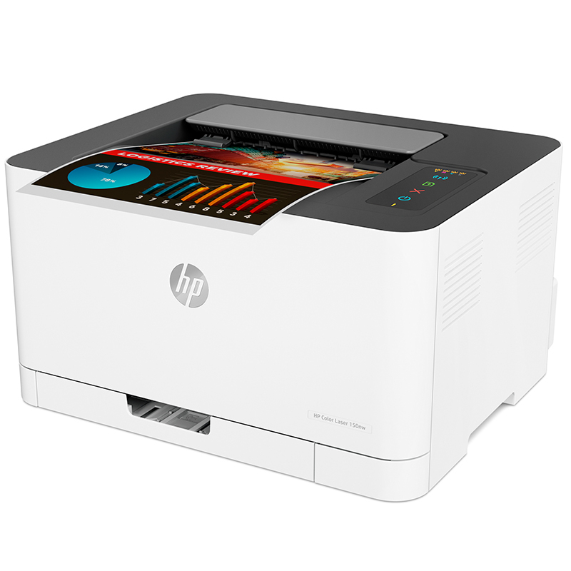 惠普HP Color Laser 150nw彩色激光打印机小型 150nw官方标配(彩色激光单打印) 官方标配