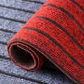 匠柏岚 厨房地垫防滑防油防水吸水吸油脚垫耐脏入户门垫家用进门门口地毯 酒红色TPE七条纹90*150cm 1条