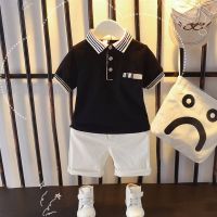 男童夏装套装小童夏天衣服婴幼儿童装男宝宝夏季短袖衫两件套