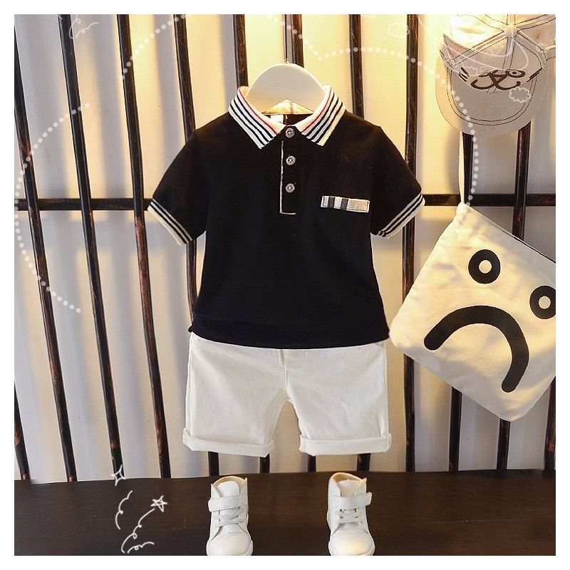 男童夏装套装小童夏天衣服婴幼儿童装男宝宝夏季短袖衫两件套