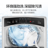 美的(Midea)MB80V31 8公斤新品全自动波轮洗脱一体洗衣机 非变频 家用智利灰