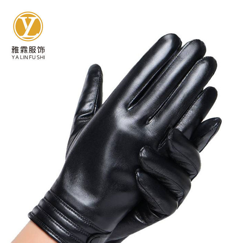 雅霖服 整皮触屏手套YLF-1018 /双高清大图