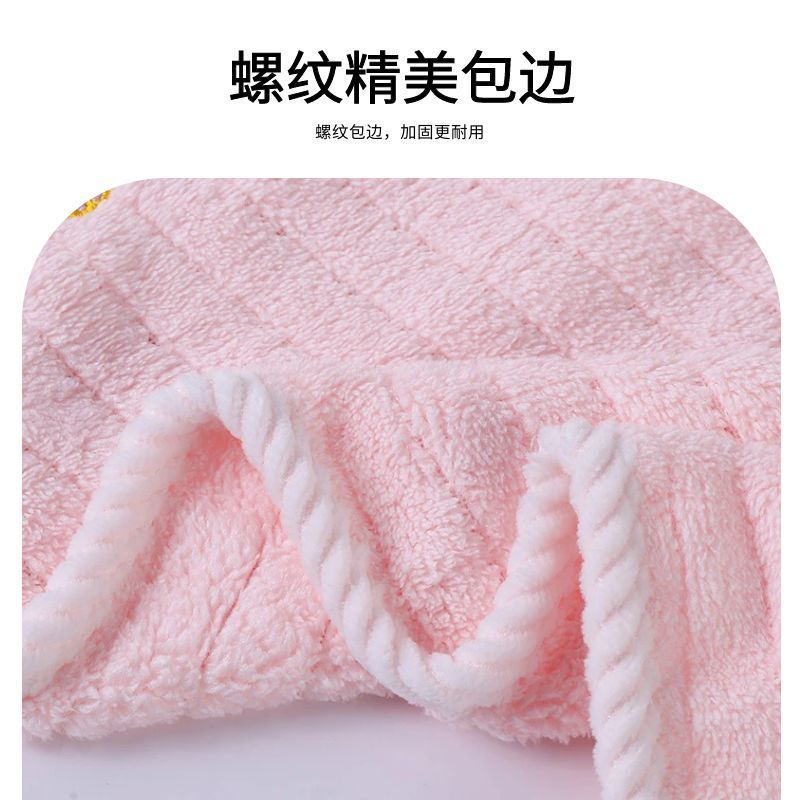 儿童毛巾洗脸家用小朋友洗脸毛巾男女童吸水柔软小孩儿童毛巾高清大图