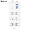 公牛 GN-705 多功能组合转换器10A 5m 带一开关 漏电保护器 6位X30孔