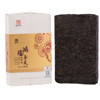 湘安黑茶金花茶洪福齐天茯砖茶湖南黑茶雅安黑茶 1000克