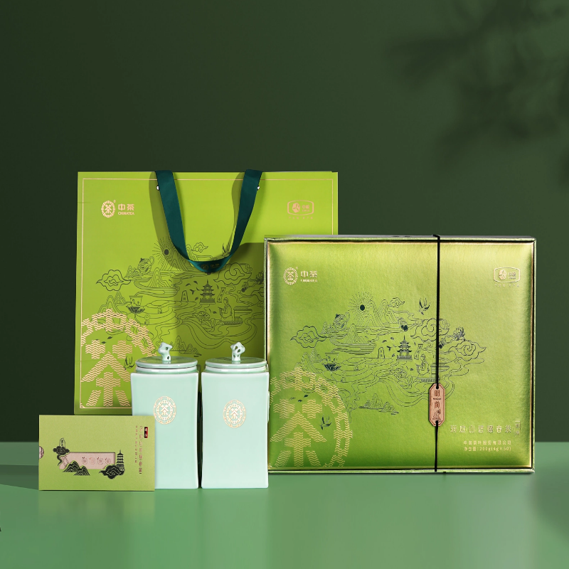 中茶 抢鲜洞庭山碧螺春茶礼盒版200g