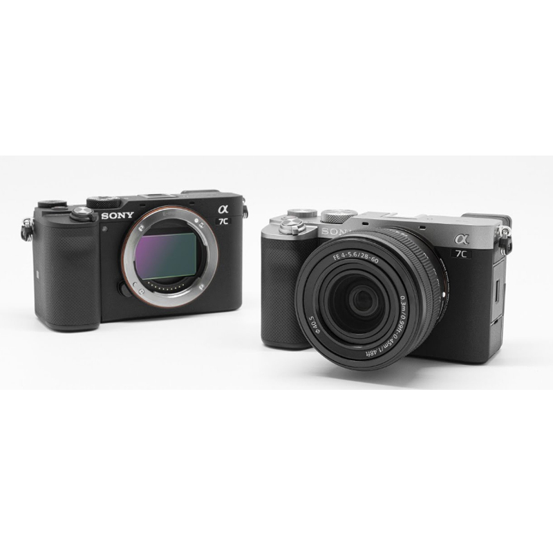 索尼(SONY)Alpha 7CL 银色 全画幅微单数码相机 标准变焦镜头FE 28-60mm F4-5.6单镜头套装 银色(ILCE-7CL)