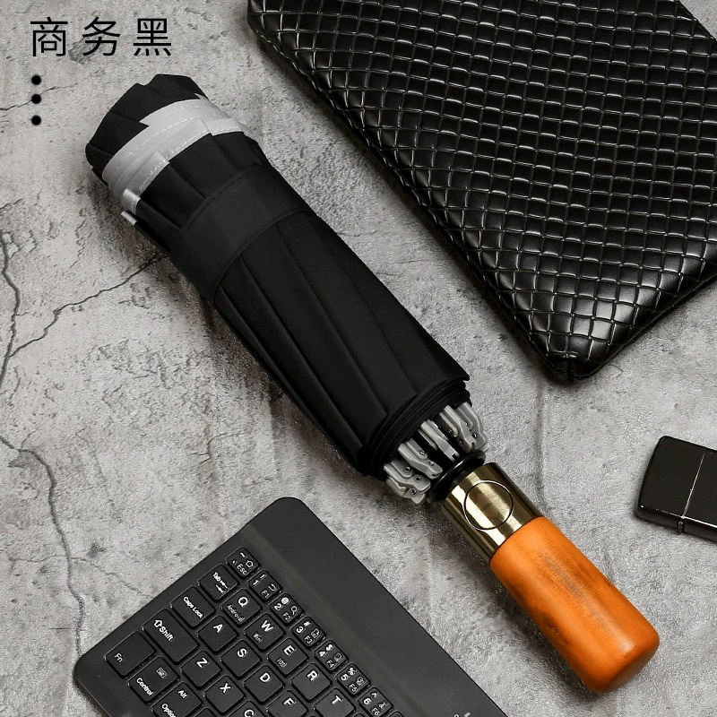 统狮木柄雨伞P75 把