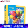 【正版】英文原版绘本 颜色认知 National Geographic Kids Look and Learn Cg【L