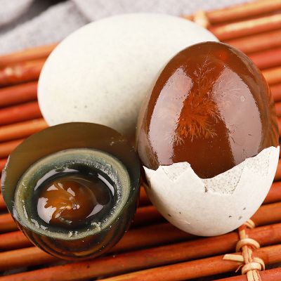 【西沛生鲜】河南特产松花皮蛋 10枚 单枚60-70g 正宗土鸭蛋新鲜腌制溏心皮蛋