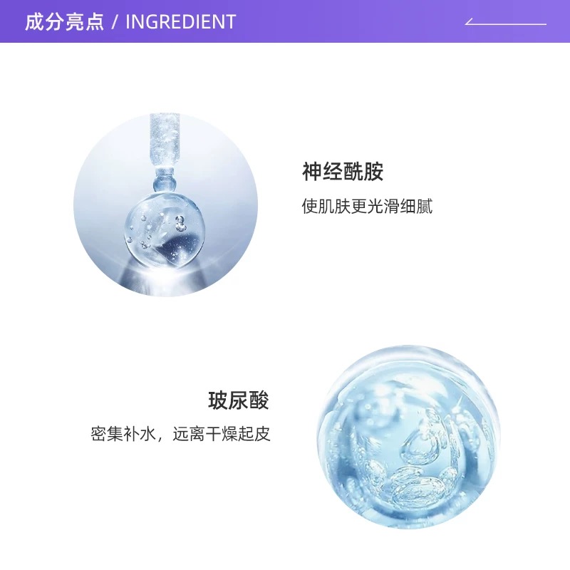 AHC水乳洁面护肤套装蓝B5玻尿酸补水保湿泡沫清洁高清大图