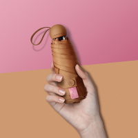 [苏宁自营]蕉下 胶囊系列 杏黄色 五折晴雨伞(把)