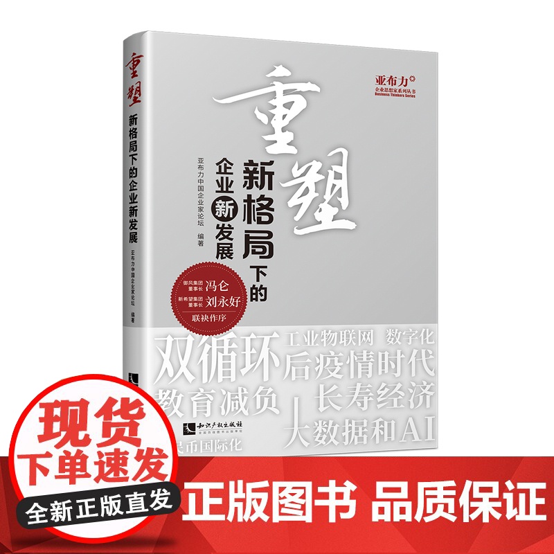 重塑:新格局下的企业新发展 亚布力中国企业家论坛 知识产权出版社高清大图