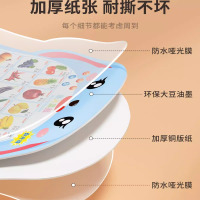 宝宝有声早教挂图婴儿点读发声学习说话识字书启蒙墙贴挂画儿童玩具