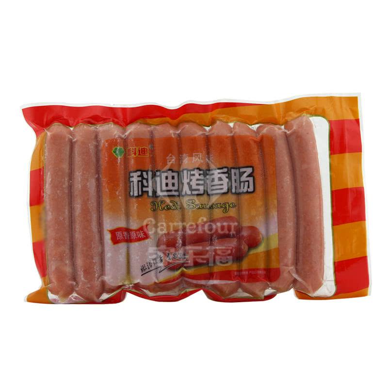 科迪台湾风味烤肠380g