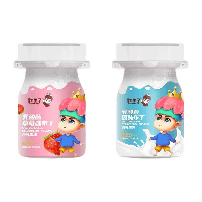 盐津铺子散装果冻布丁系列