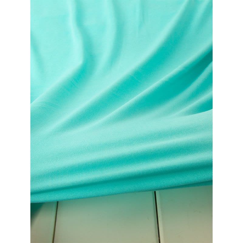 家柏饰(CORATED)氨纶高弹力布料面料四面弹针织牛奶丝布料色椅套夏裙子服装 黑色图片